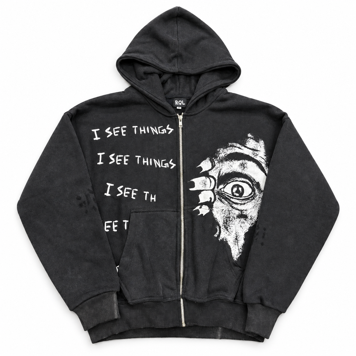 I See Things Zip-up Hoodie