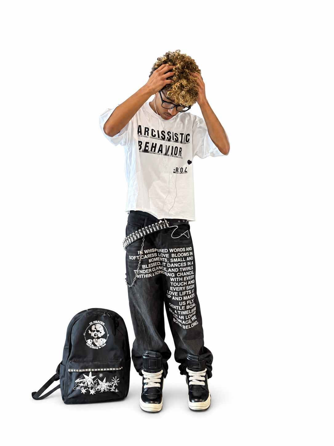 Narcissistic Behavior Cropped Tee