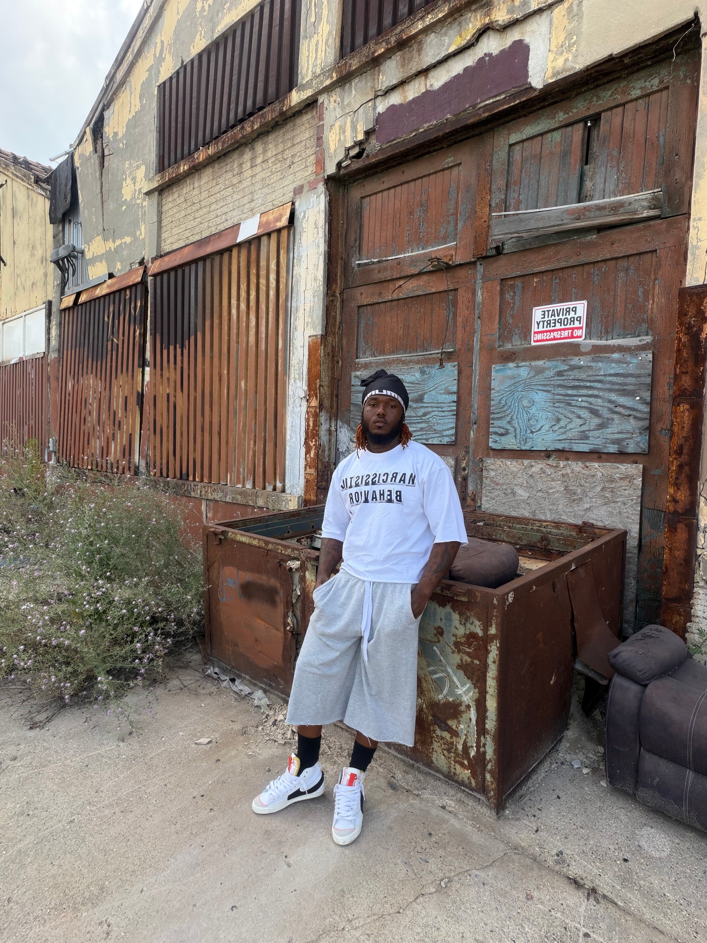 Narcissistic Behavior Cropped Tee